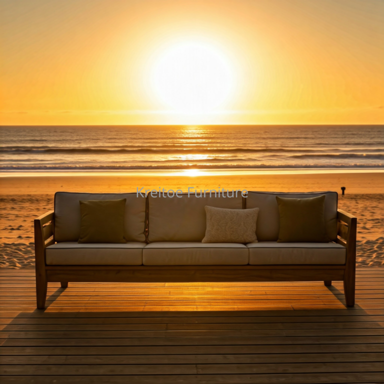 Minimalist Elegance: Teak Sofas for the Modern Home - Kreitoe