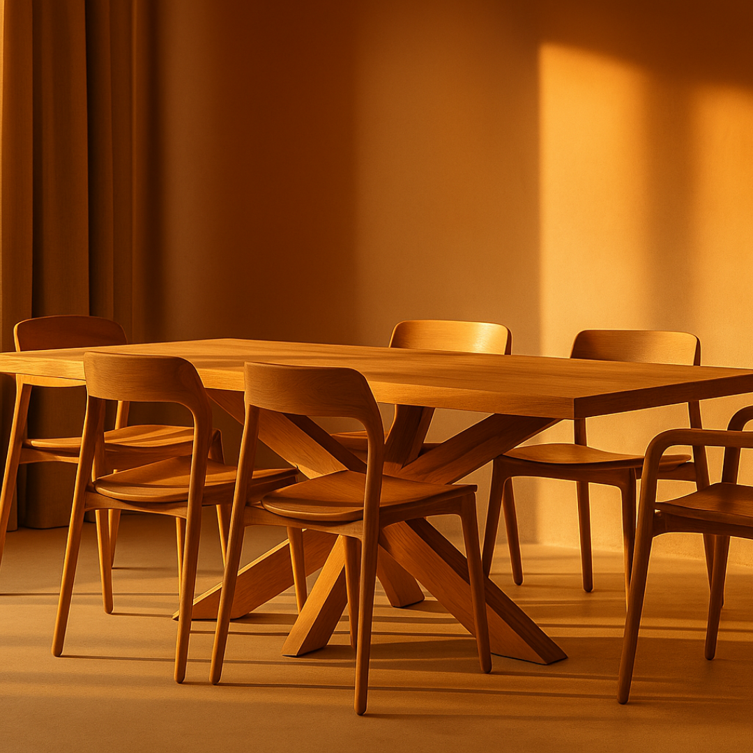 Mikado Rectangle Dining Table 8