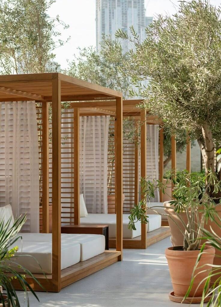 Creating Custom Cabanas for a Beach Resort