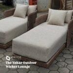 Luxury Sunlounger Yakar Outdoor Wicker