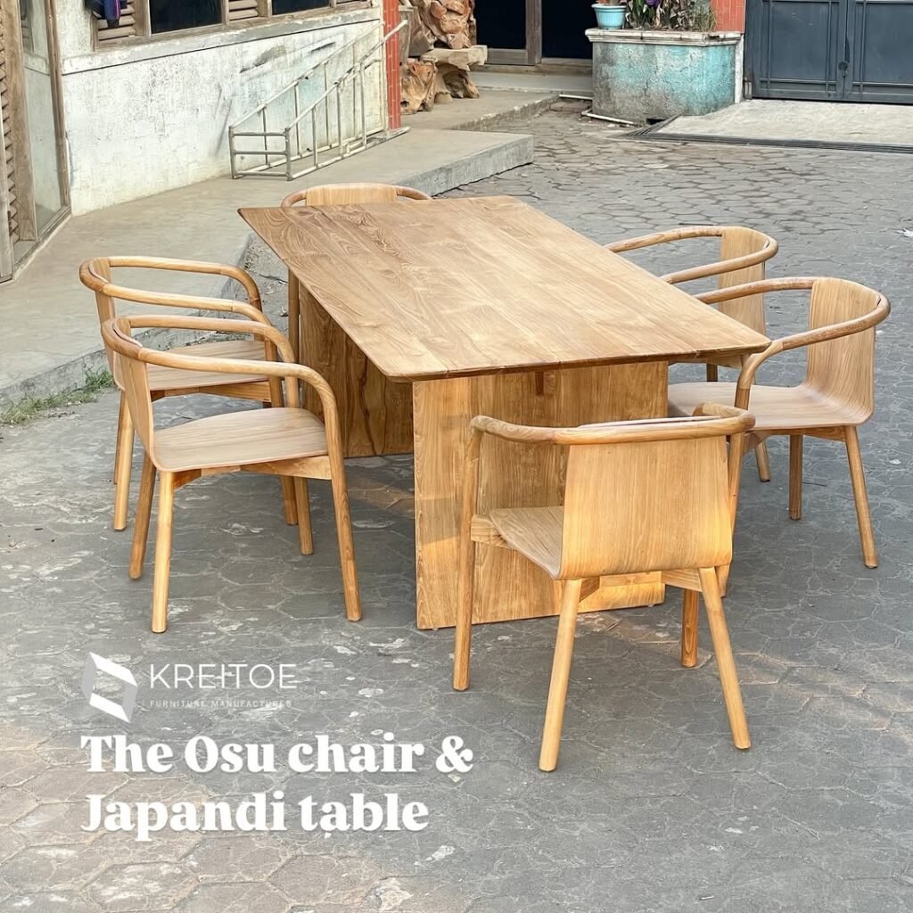Osu Chair X Japandi Table by Kreitoe