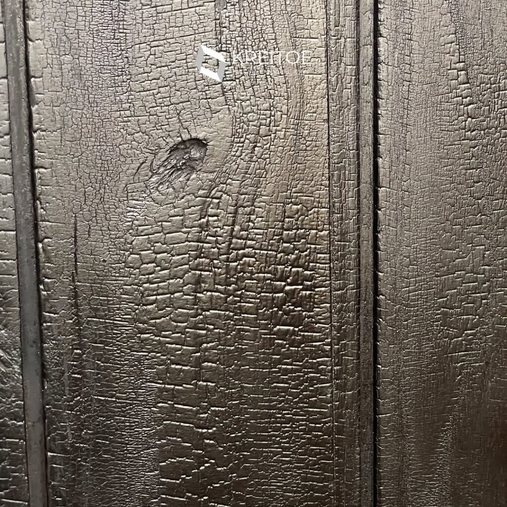 Shou sugi ban finish