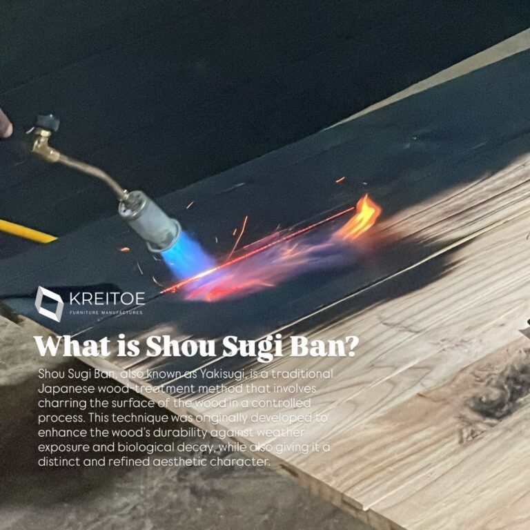 Shou sugi ban finish