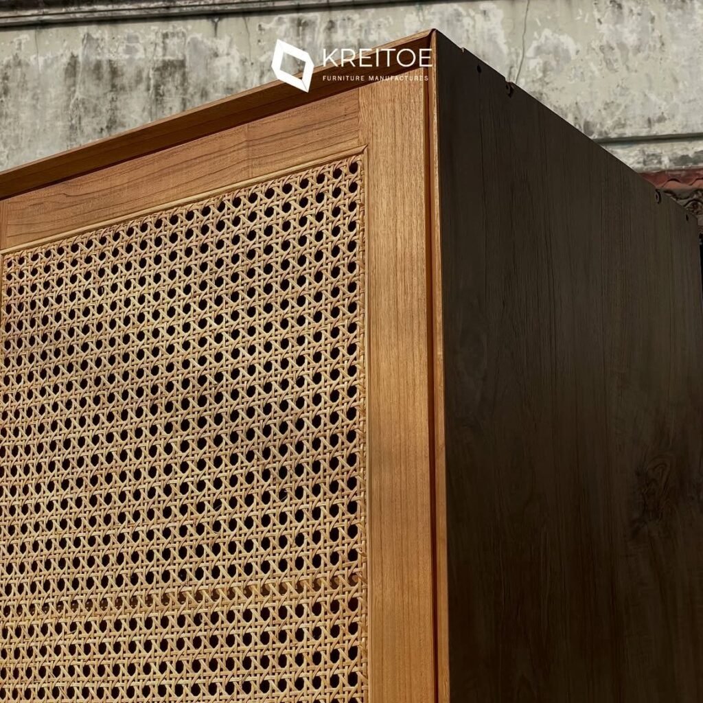 3 Door Japandi Wardrobe