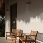 Transform Your Balcony into a Relaxing Retreat with a Solid Wood Lounge Chair